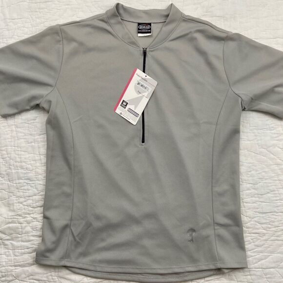 NWT Mt Borah Cycling Micro Poly Blend Shirt size Large - Picture 1 of 6